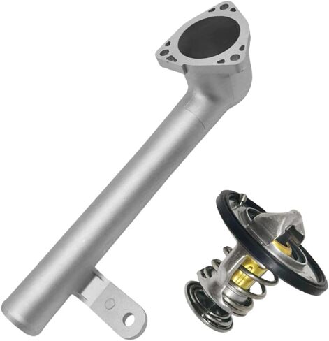 Coolant Water Outlet with Thermostat Kit Fit for Lexus RX330 2004-2006 Fit for Sienna 2004-2006, Replace 163210A040 90916-A3003 902-5123XD 90916-03129 in Kuwait