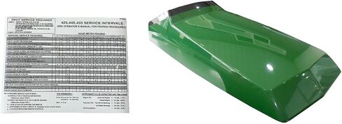 Hood/Panel/Decal/Front Grill AM128986 AM128983 AM116207 Compatible With JD 455 UP S/N in Saudi Arabia