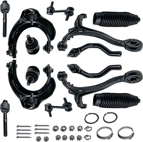 K620614 K620615 Suspension Kit 14PC Front Lower Control Arm Sway Bar Ball Joint Tie Rod For Honda Accord 2008-2012 for Acura TSX 2009-2014 2.4L 3.5L in Saudi Arabia