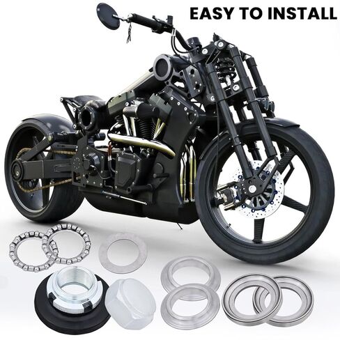 Steering Fork Bearing Set Compatible with Honda CRF XR50 CT70 CT90 Z50 Mini Bike Forks Pit Bike Forks in Kuwait