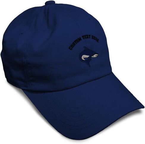 Soft Baseball Cap Mako Shark B Embroidery Ocean and Cotton Dad Hats for Men Women in Saudi Arabia