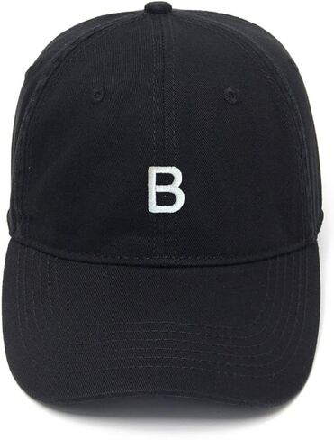 Men's Baseball Caps Letter B Embroidered Dad Hat Washed Cotton Hat in Saudi Arabia