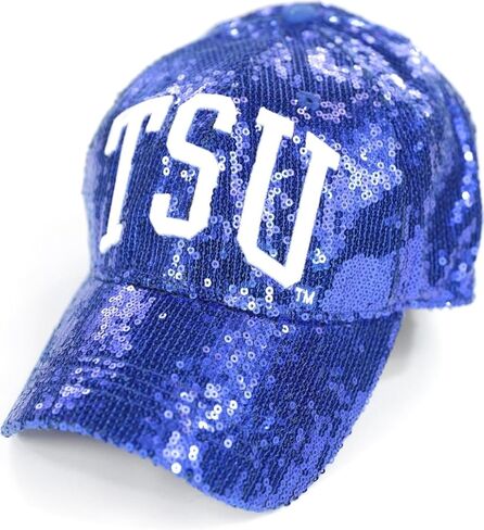 Big Boy Tennessee State Tigers S144 Ladies Sequins Cap [Royal Blue - Adjustable] - ID#44787 in Saudi Arabia