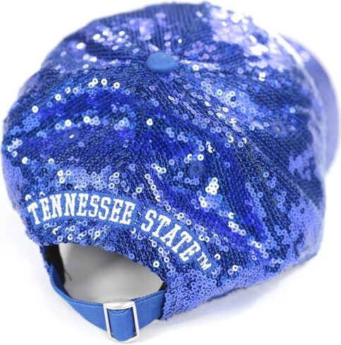 Big Boy Tennessee State Tigers S144 Ladies Sequins Cap [Royal Blue - Adjustable] - ID#44787 in Saudi Arabia