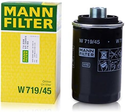 MANN OIL FILTER W719/45 VW PASSAT TIGUAN EOS SHARAN SCIROCCO NEW BEETLE MULTIVAN GOLF CC MAGOTAN SAGITAR in Saudi Arabia