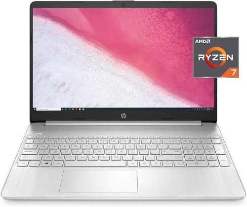 HP Chromebook 14-inch HD Laptop, Intel Celeron N4000, 4 GB RAM, 32 GB eMMC, Chrome (14a-na0010nr, Mineral Silver) in Kuwait