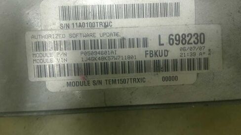 Engine ECM Electronic Control Module Fits 07 Nitro P05094601AI 05094601AI in Saudi Arabia