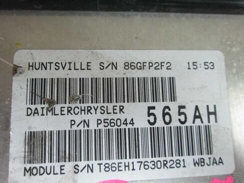 Engine ECM Control Module 4.7L Fits 04 Compatible with Grand Cherokee P56044565AH 56044565AH in Saudi Arabia