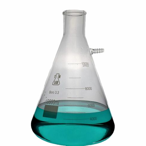 TN Lab Filter Flask Borosilicate Glass Vacuum Flask 250ml in Saudi Arabia