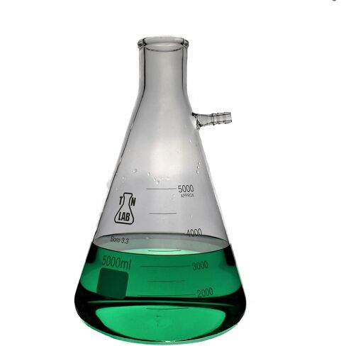 TN Lab Filter Flask Borosilicate Glass Vacuum Flask 250ml in Saudi Arabia