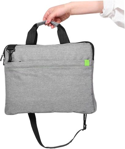 DOITOOL سعة كبيرة حزمة حقيبة حمل حقيبة كروسبودي عمل محفظة عمل للنساء حقيبة كتف المرأة محفظة عمل رمادي بوليستر قطن in Kuwait