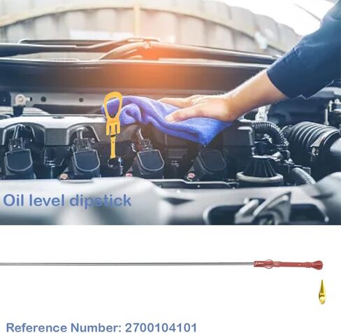 مقياس زيت المحرك 2700104101 متوافق مع مرسيدس بنز GLA250 CLA250 2014-2019، GLA45 AMG 2015-2020 in Kuwait