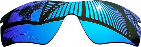 4 قطع عدسات بديلة متوافقة مع النظارات الشمسية Oakley Radar Path/Radar Path Asian Fit (AF) - أسود صلب + تيتانيوم + أزرق ثلجي + أحمر ناري in Saudi Arabia