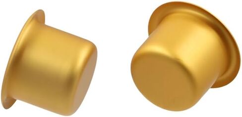 10 قطعة حامل شمعدان كأس شمعة بالتنقيط حامي، حاوية شموع كأس شمعة ذهبية صغيرة، حامل شمعدان من الألومنيوم لتزيين الأكواب in Kuwait