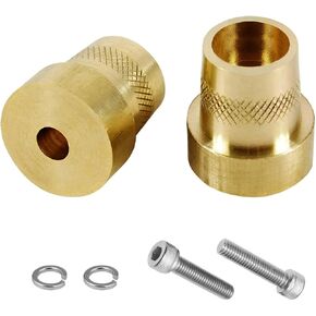 586 Tall Brass Post Adaptor, M6 Female Thread Battery Post Adapter with Screws Washers, Battery Terminal Connector Posts Adaptor for M6 Stud Extension, Car Accessories in Kuwait