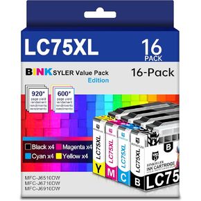 خراطيش حبر LC3013 BK/C/M/Y، متوافقة مع إنتاجية عالية لطابعة Brother LC-3013 LC3013XL LC3011 تعمل مع MFC-J491DW MFC-J497DW MFC-J487DW MFC-J690DW MFC-J895DW (3BK/3C/3M/3Y) 12 عبوة in Kuwait