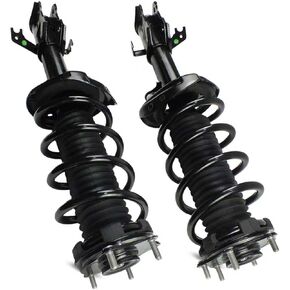 2PCS Front Struts Assembly w/Coil Spring Shock Absorber for 2007 2008 2010 2011 2012 2013 2014 Honda CR-V 2.4L (Exc.Touring), Quick-Struts Complete Struts Replace for 272492 272491 in Kuwait