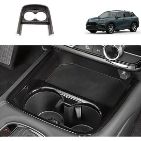 ملحقات السيارة متوافقة مع Honda New HR-V HRV 2026 2025 2024 2023 غطاء حامل أكواب وحدة التحكم المركزية غطاء حامل أكواب الماء لوحة الكسوة ABS 1 قطعة (أحمر) in Kuwait