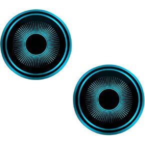 Car Cup Holder Coaster, 2PCS USB Rechargeable Vehicle LED Cup Holder Atmosphere Lights, Automotive Interior Decoration Lamp Drink Bottle Mat, Universal for SUV RV Truck (Multicolor Halo) in Saudi Arabia