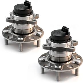 512434 2Pcs Rear Wheel Bearing and Hub Assembly Fit for Kia Soul 2010 2011 2012 2013, Wheel Hub Assembly 5 lugs w/ABS in Kuwait