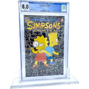 Graded Comic Book Display Stand for CGC Comics - Thick Acrylic Design - Elegant & Sturdy in Saudi Arabia
