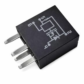 وحدة صمامات تتابع المصابيح الأمامية ذات 4 دبابيس متوافقة مع Chevy Trailblazer GMC، Buick، Saab 9-7x، Isuzu، Pontiac Grand Prix، Oldsmobile Bravada Replace# 15016745 13506836 601-218 RY560 in Kuwait