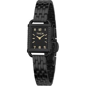 THCN Women's Watch, Gold Watches for Women with 84 Cubic Zirconia, Stainless Steel Sapphire Glass Japanese Quartz Movement, Gift for Her in Saudi Arabia