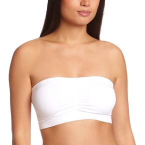 Fashion Forms Bandeau Bra White XL in Kuwait