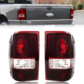 Tail Lights Compatible with Fo-rd Ranger 2006-2011, Driver & Passenger Side, Taillights Rear Lamp Assembly, Dark Red Lens in Saudi Arabia