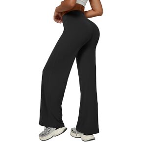 YZMJAFU Women’s Yoga Pants/Leggings, Seamless Tummy Control Yoga Pants, Stretch Butt Lifting Straight Leg Sweatpants Bottoms in Saudi Arabia
