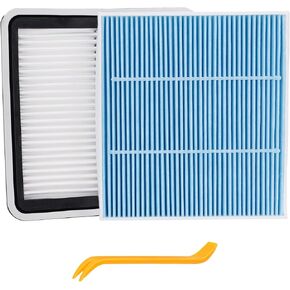 Engine Air Filter&Cabin Air Filter Combo Pack-Compatible with Subaru Outback H4 2.5L H6 3.6L 2010-2019,Legacy H4 2.5L H6 3.6L 2010-2019-CF10285&CA9997 in Kuwait