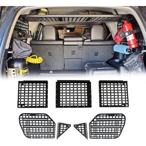 رف شحن داخلي من لوحة مولي من الألومنيوم متوافق مع 2010-2024 Toyota 4Runner الجيل الخامس، ملحقات صندوق نظام لوحة التخزين المعيارية in Kuwait