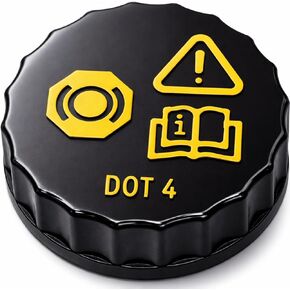 غطاء زجاجة خزان سائل الفرامل 6M512162AA 0335561779j 1831528 متوافق مع Ford S-Max Galaxy Transit Fiesta Focus Kuga Mondeo C-Max MK1 2003-2010 (C214) لـ MK2 2010–on(C344) in Kuwait