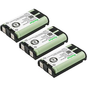 Kastar 1-Pack HHR-P104 استبدال البطارية لباناسونيك KX-TG5571M KX-TG5576M KX-TG5583M KX-TG5621S KX-TG5622M KX-TG5623B KX-TG5631S KX-TG5632M KX-TG5633B KX-TG5633W KX-TG5634M KX-TG5651S KX-TG5652M in Kuwait