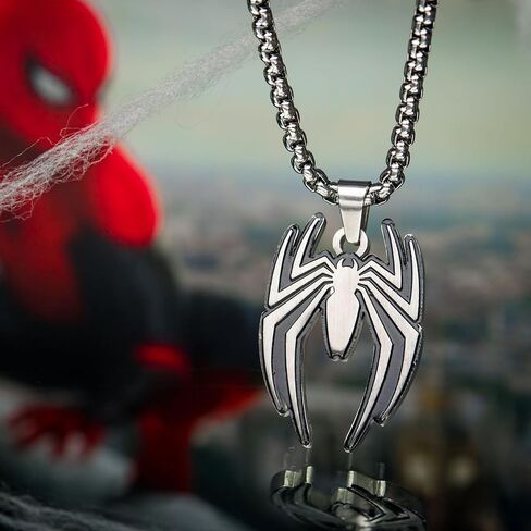 Spider-Man Game Logo Pendant Necklace in Saudi Arabia