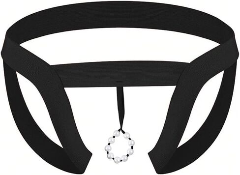 Men’s Thong & G-String Jockstrap with Removable Support Ring - Stretch Athletic Underwear for Sports in Kuwait