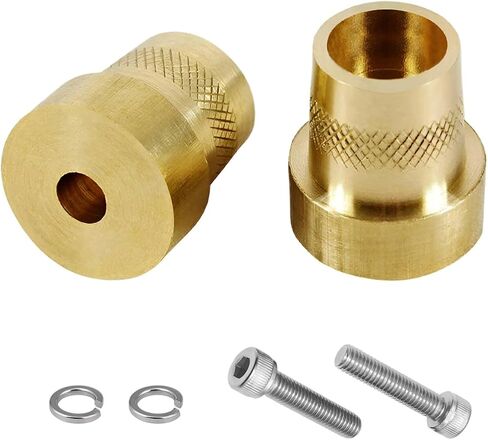 586 Tall Brass Post Adaptor, M6 Female Thread Battery Post Adapter with Screws Washers, Battery Terminal Connector Posts Adaptor for M6 Stud Extension, Car Accessories in Kuwait