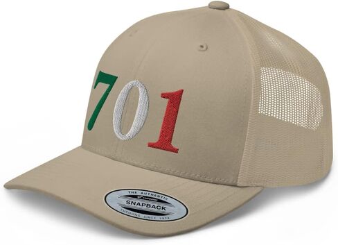 701 JGL قبعة سائق الشاحنة ثلاثية الألوان مطرزة تشابو جوزمان شابيتو 701 قبعة Snapback قبعة قابلة للتعديل in Kuwait