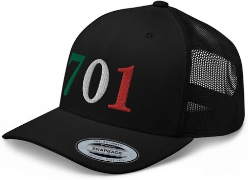 701 JGL قبعة سائق الشاحنة ثلاثية الألوان مطرزة تشابو جوزمان شابيتو 701 قبعة Snapback قبعة قابلة للتعديل in Kuwait