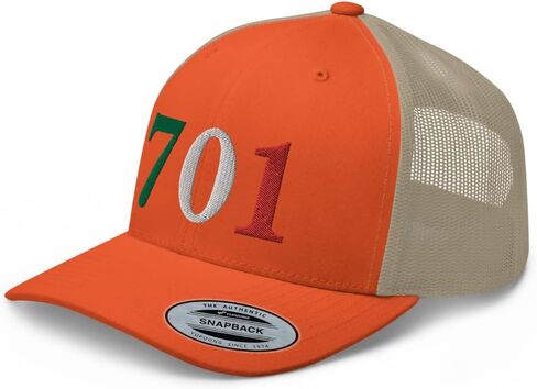 701 JGL قبعة سائق الشاحنة ثلاثية الألوان مطرزة تشابو جوزمان شابيتو 701 قبعة Snapback قبعة قابلة للتعديل in Kuwait