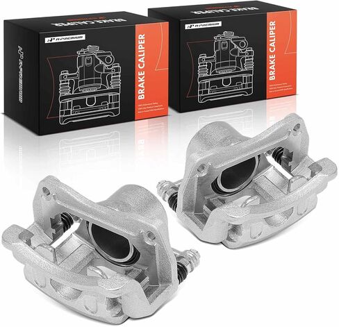 A-Premium Disc Brake Caliper Assembly with Bracket Compatible with Hyundai & Kia Vehicles - Sorento 2014-2020, Santa Fe Sport 2013-2016 - Front Left and Right Side in Saudi Arabia