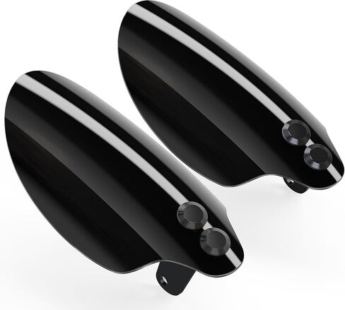 MZS Motorcycle Handguards Handlebar Wind Hand Guards Compatible with Softail Heritage Fat Boy Deluxe Springer Slim Night Train 1996-2014 / Dyna Low Rider Super Wide Glide Street Fat Fat Bob 1996-2017 in Saudi Arabia