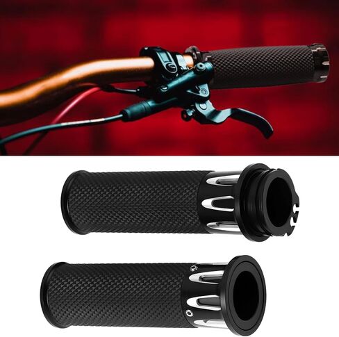 1 بوصة دراجة نارية خنق قبضة اليد المقود القبضات 25mm متوافق مع ديفيدسون متوافق مع هوندا in Kuwait