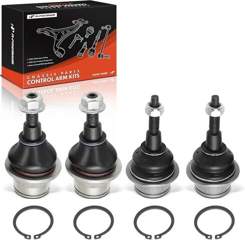 A-Premium Set of 4, Front Upper Lower Ball Joints, Compatible with Ford F-150 F150 2015-2020, Expedition 2018-2021 & Lincoln Navigator 2018-2021 in Saudi Arabia