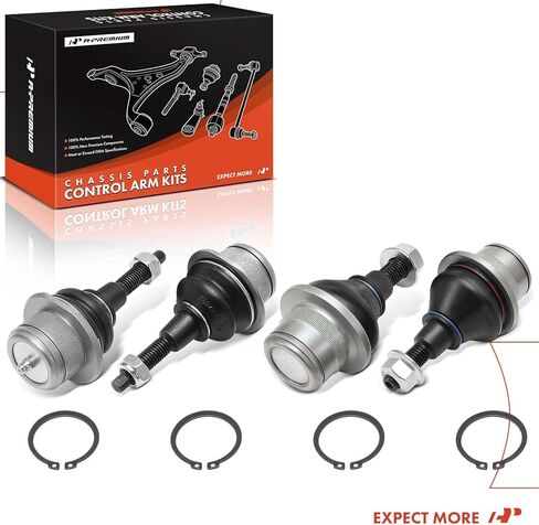 A-Premium Set of 4, Front Upper Lower Ball Joints, Compatible with Ford F-150 F150 2015-2020, Expedition 2018-2021 & Lincoln Navigator 2018-2021 in Saudi Arabia