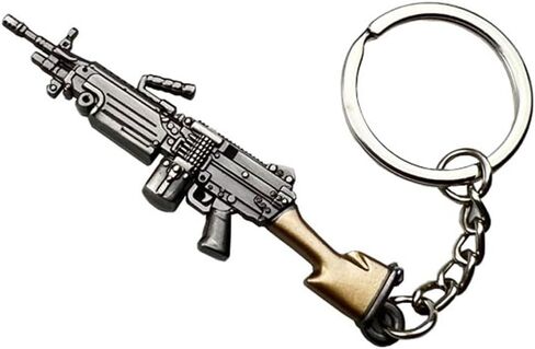 7 سنتيمتر Mini 3D M249 رشاش نموذج سلسلة المفاتيح قلادة جمع in Saudi Arabia