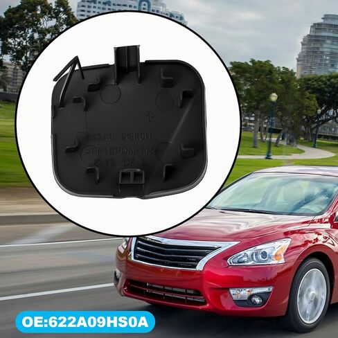 SING F LTD Front Bumper Tow Hook Cover 622A09HS0A Compatible with Nissan Altima 2016-2018 in Saudi Arabia