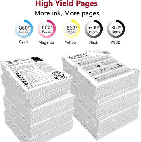 15 pack PGI-280 XXL CLI-281 XXL Ink Cartridges Replacement for Canon 280XL 281XL for TS9521C TS6320 TR8622A TS6220 TR8600 TR8520 TS702A TR8620A TR7520 TS9120 TR8622 TS9520 Printers for 280XXL 281XXL in Kuwait