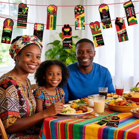 100Pcs Black History Month Bookmarks Inspirational Bookmarks with Ribbon for Women Men Black History Month Party Favors in Kuwait