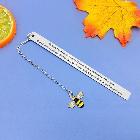 Bee Lover Gift for Women Men Bookmark Gifts for Teacher Honey Animal Lovers Gift Encouragement Presents for Women Bee Lover Appreciation Graduation Gifts Bookmark in Saudi Arabia
